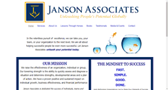 Desktop Screenshot of jansonassociates.com